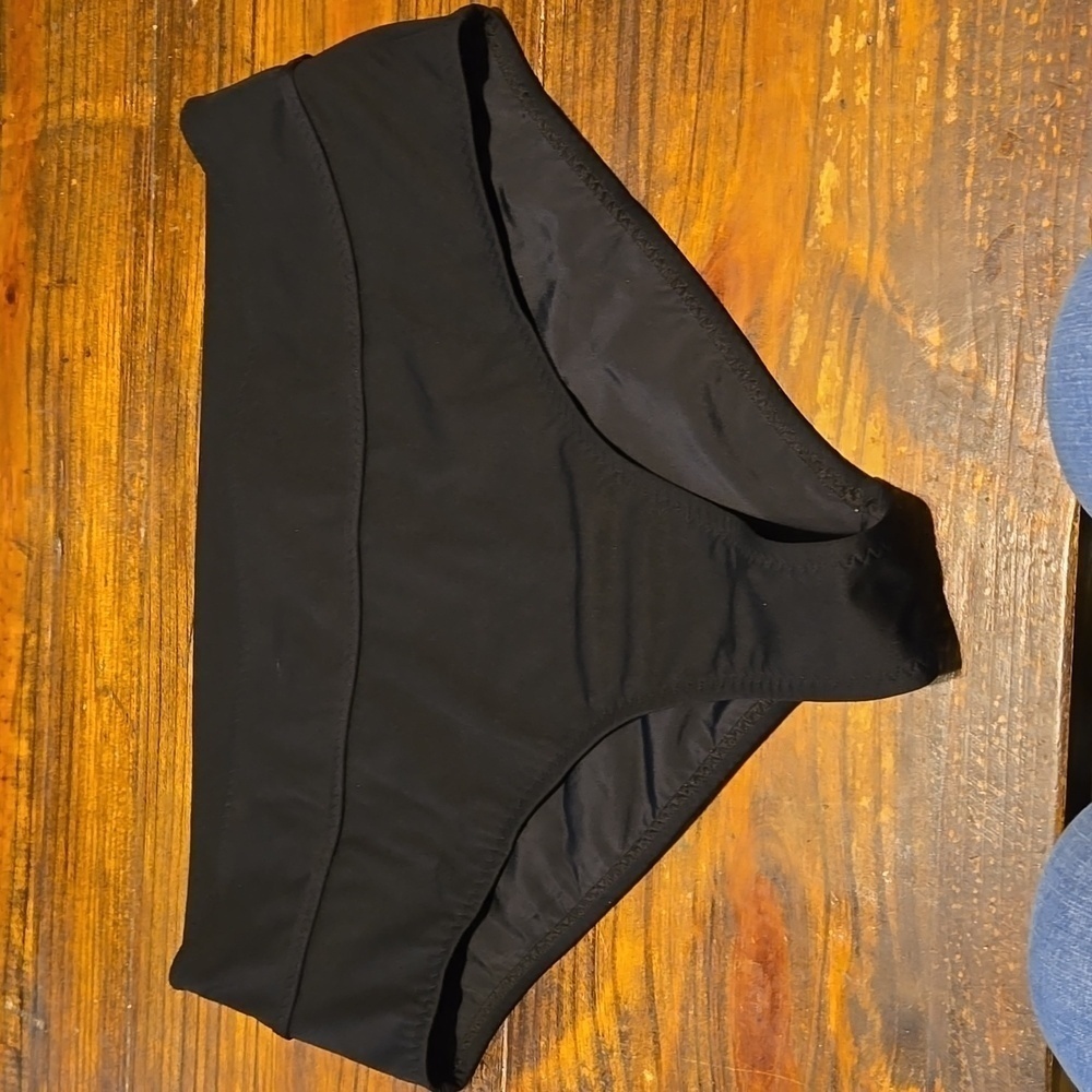 Fabletics Solid Black Bikini Bottoms Size Xxl/1x … - image 1